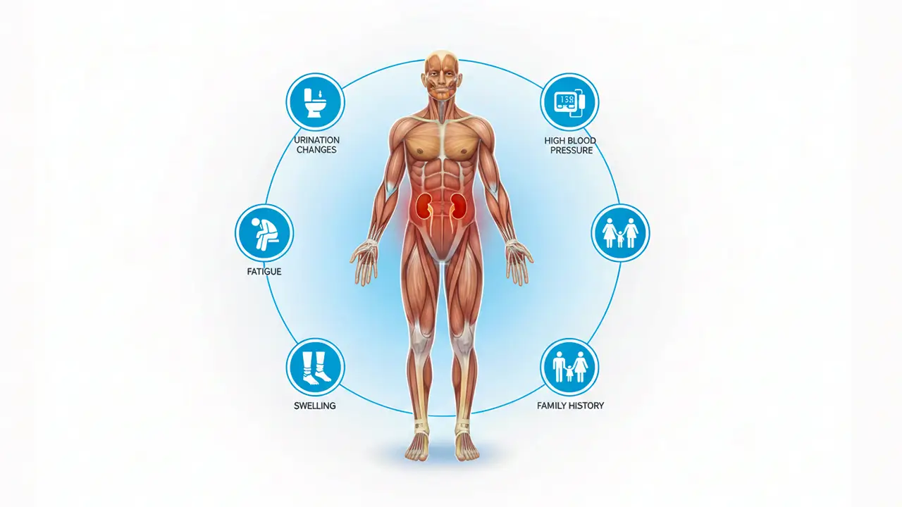 Symptoms that indicate the need to consult a nephrologist in Dubai for kidney health concerns.